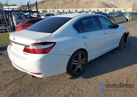 2017 Honda Accord Sport from USA, damaged, VIN 1HGCR2F5XHA306115